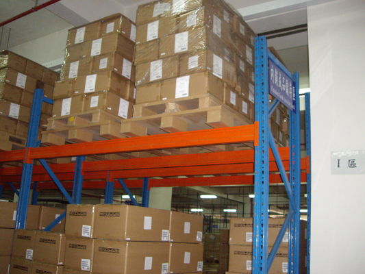 شراء رف البليت العميق المزدوج المعدني المخصص مع رافعة شوكية تعمل تصنيع عبر الإنترنت