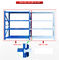 الأزرق / رمادي الصلب رفوف التخزين متوسطة واجب رفوف في إدارة المستودعات