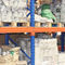 رفوف التخزين الثقيلة الصناعية مع مجلس الخشب / قفص البضائع / البليت