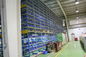 متعدد المستويات الصلب الأرضيات الصناعية الميزانين الطوابق الأزرق / الأصفر مع 7.5M الطول